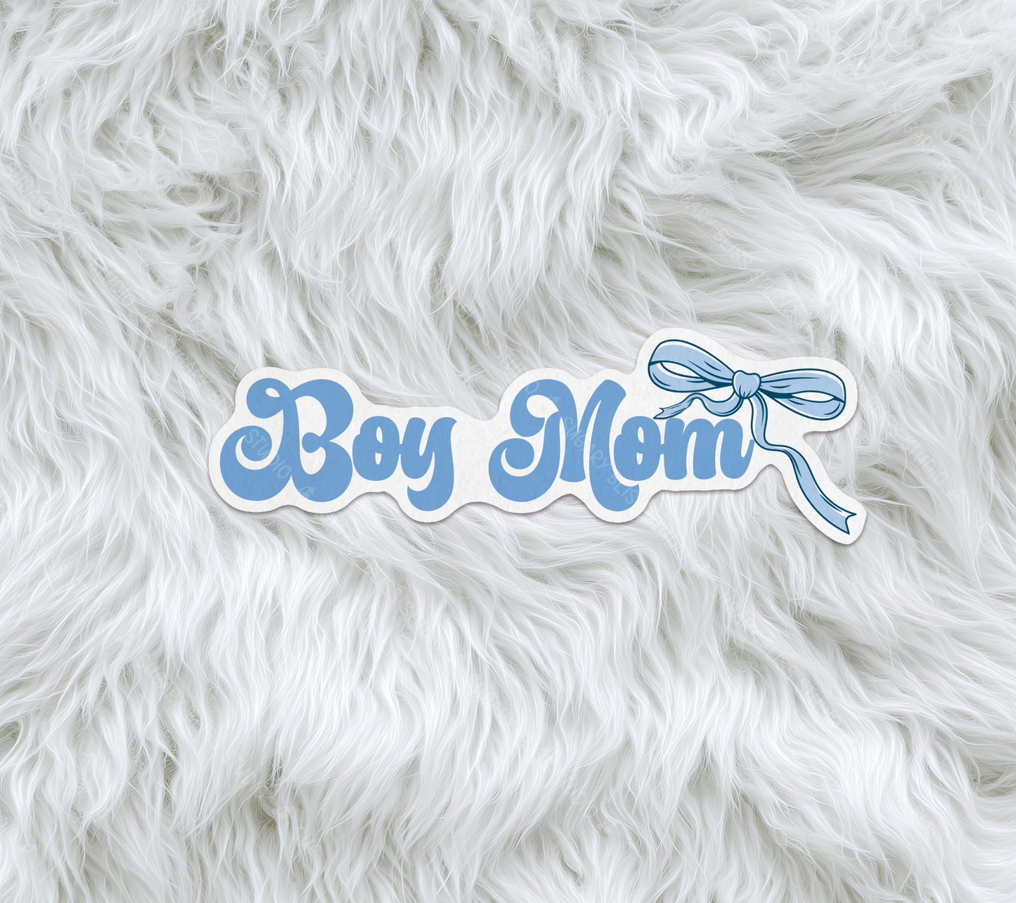 Boy Mom Sticker | iPhone • Laptop • Water Bottle Sugary Bliss