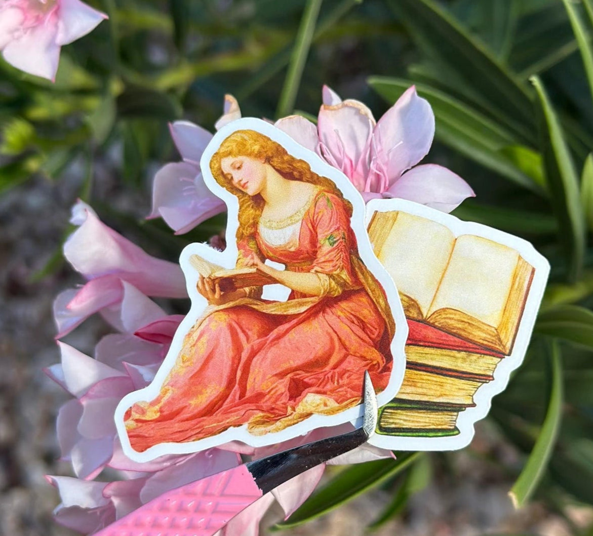 Read & Reverie Sticker Duo