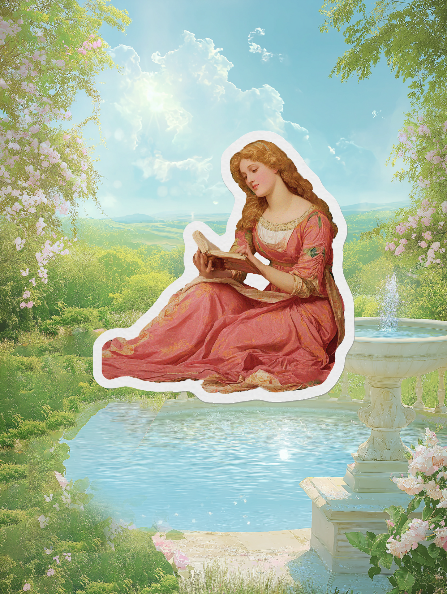 Read & Reverie Sticker Duo