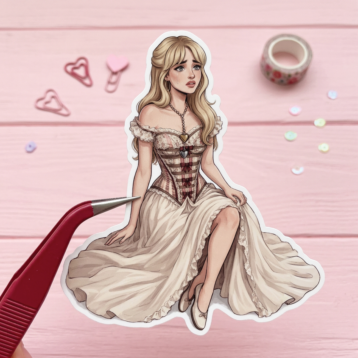 Sabrina Carpenter The Main Attraction Waterproof Sticker