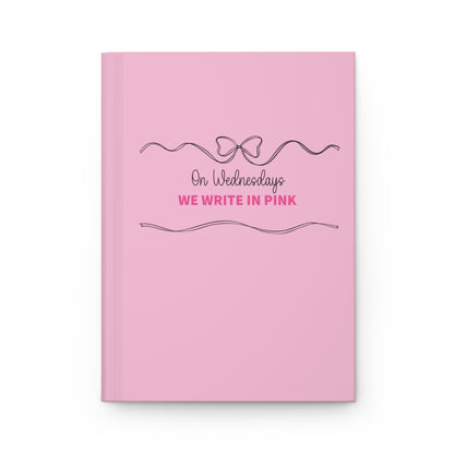 Pink Regina George Inspired Hardcover Notebook | Mean Girls Aesthetic Journal