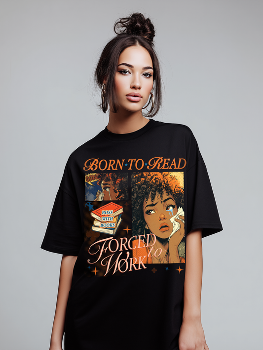 Book Boss Tee Black