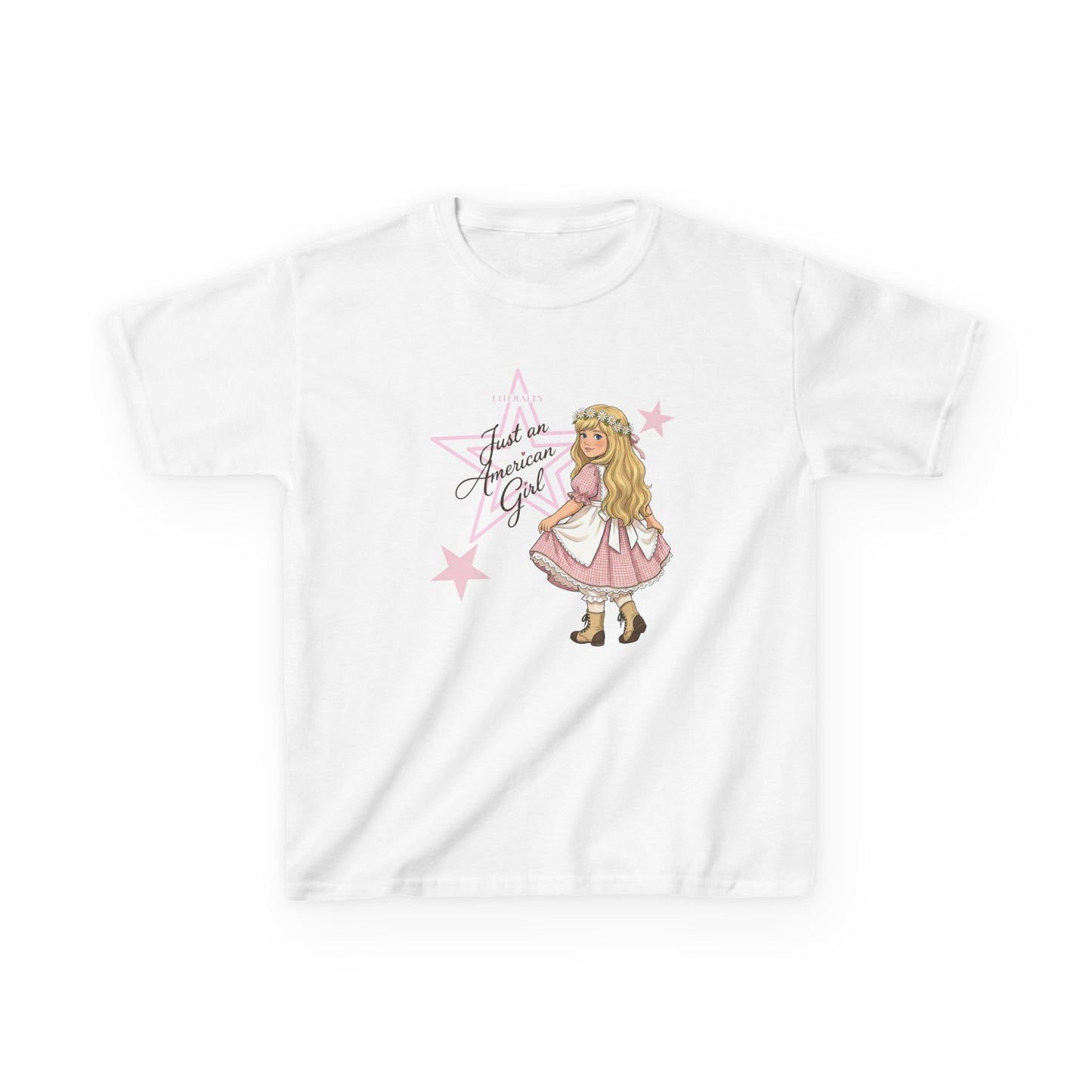 Literally an American Girl Kirsten Coquette Tee Dollcore Graphic T-Shirt