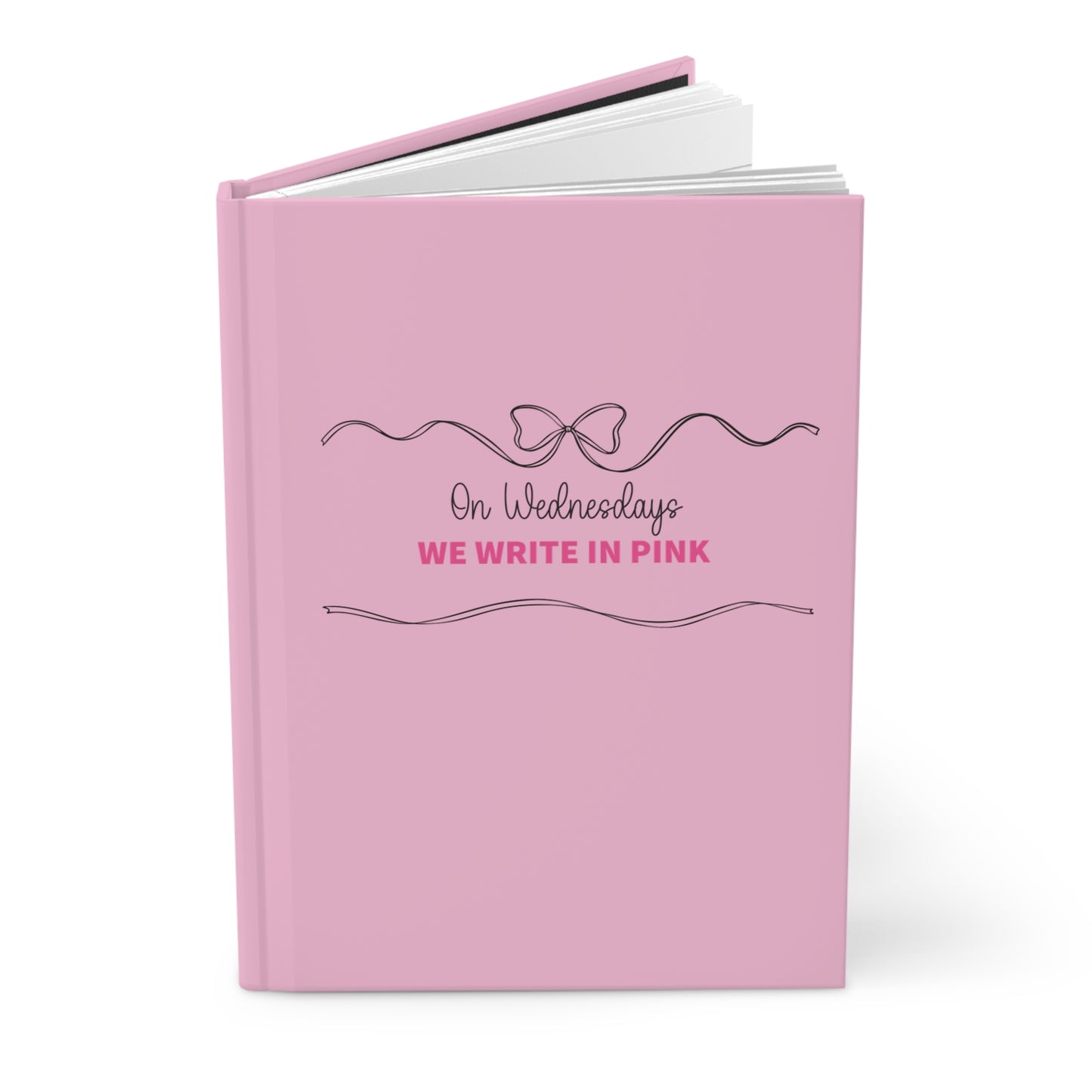 Pink Regina George Inspired Hardcover Notebook | Mean Girls Aesthetic Journal