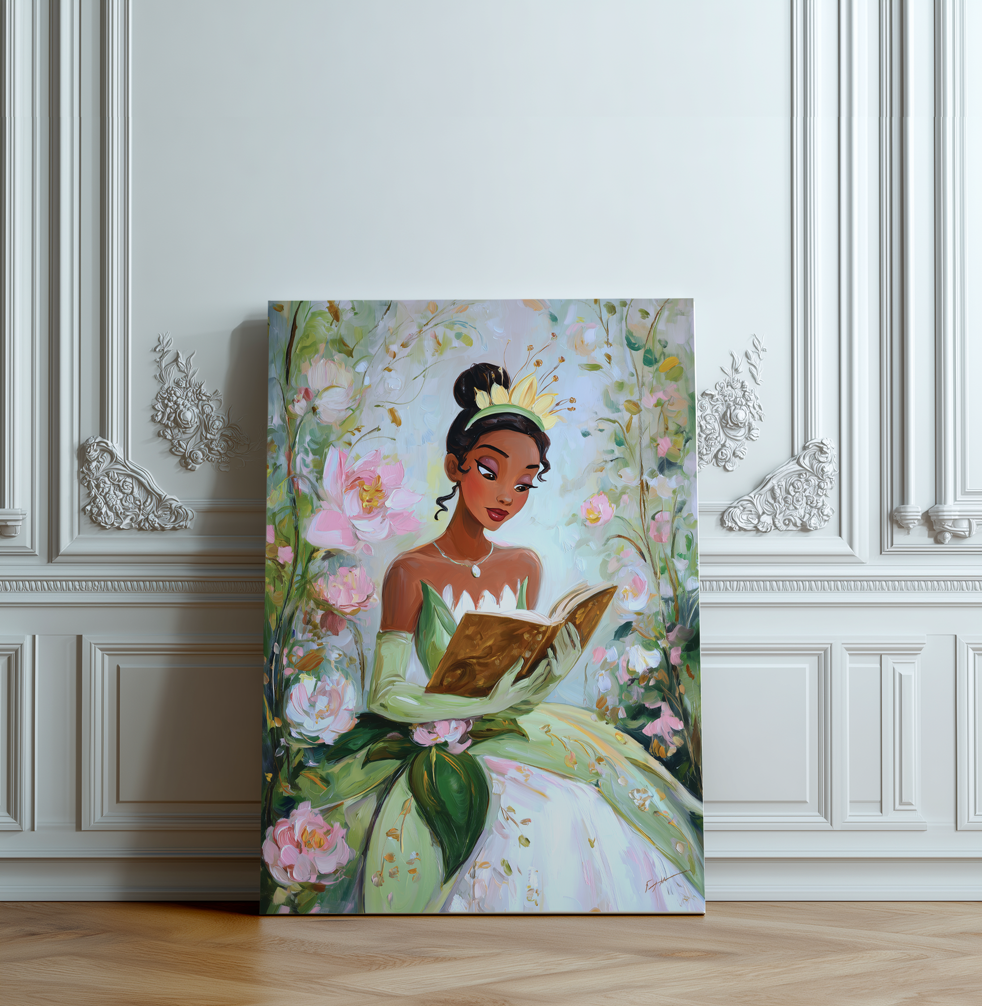 A Garden of Stories - Canvas Printify