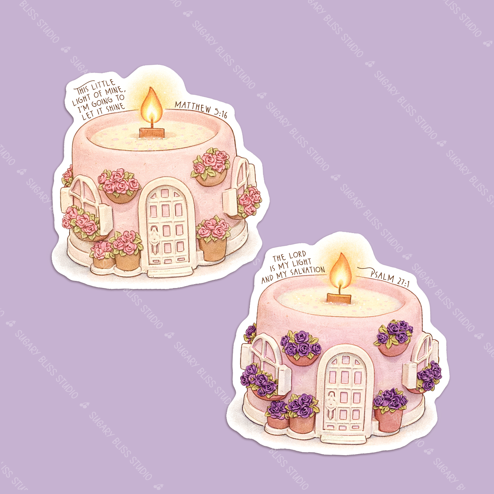 A House of Light Sticker Sugary Bliss