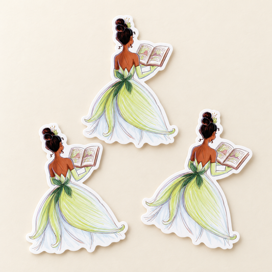 Beautiful Tiana in her Pages