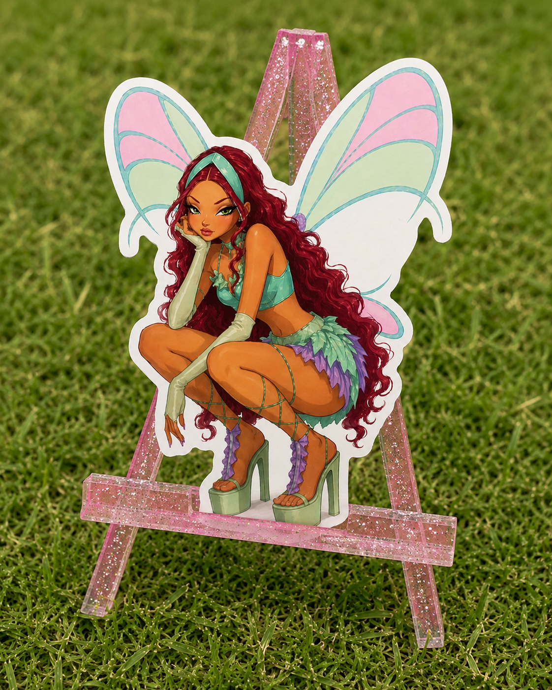 Aisha Winx Waterproof Sticker