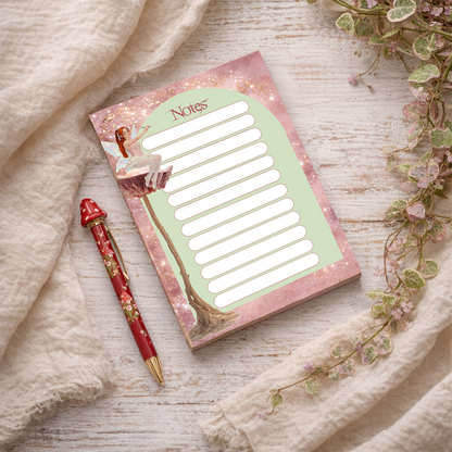 Fairy Thoughts Notepad Printify