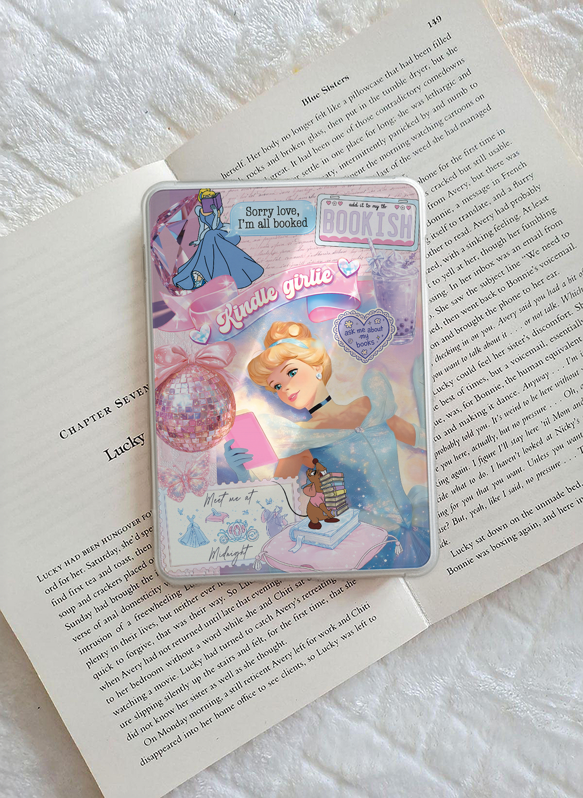Printable Kindle Insert - Kindle Girlie