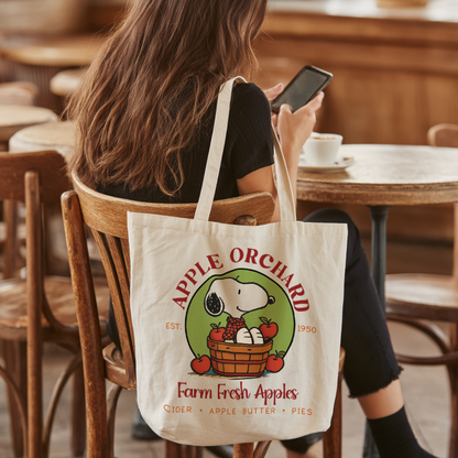 Snoopy Apple Orchard PNG Download