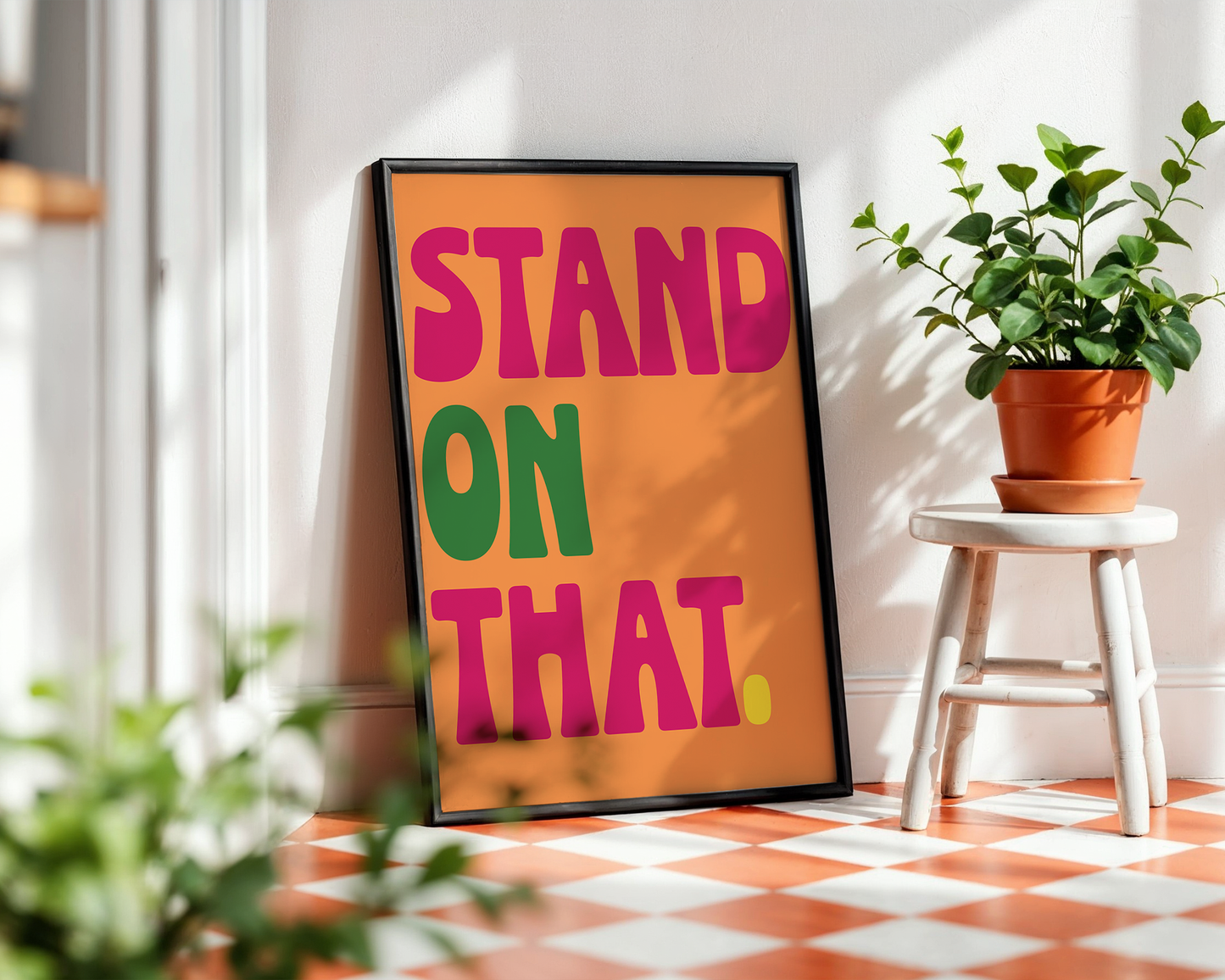 Stand on That Print: Urban Living Decor Sugary Bliss