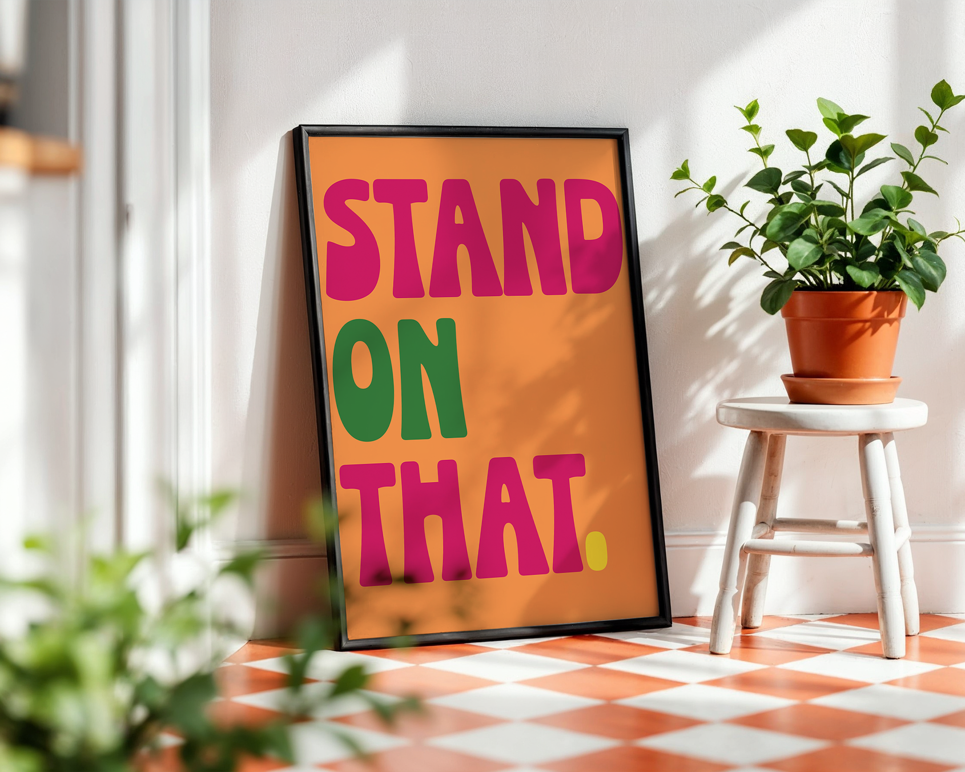 Stand on That Print: Urban Living Decor Sugary Bliss