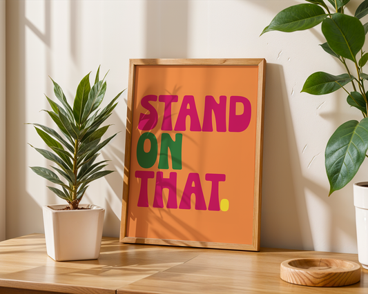 Stand on That Print: Urban Living Decor Sugary Bliss