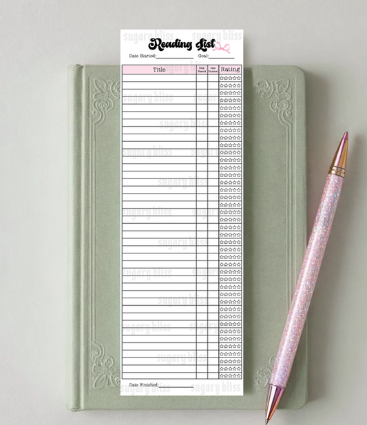 Sweet Reads Printable Bookmark Download Sugary Bliss