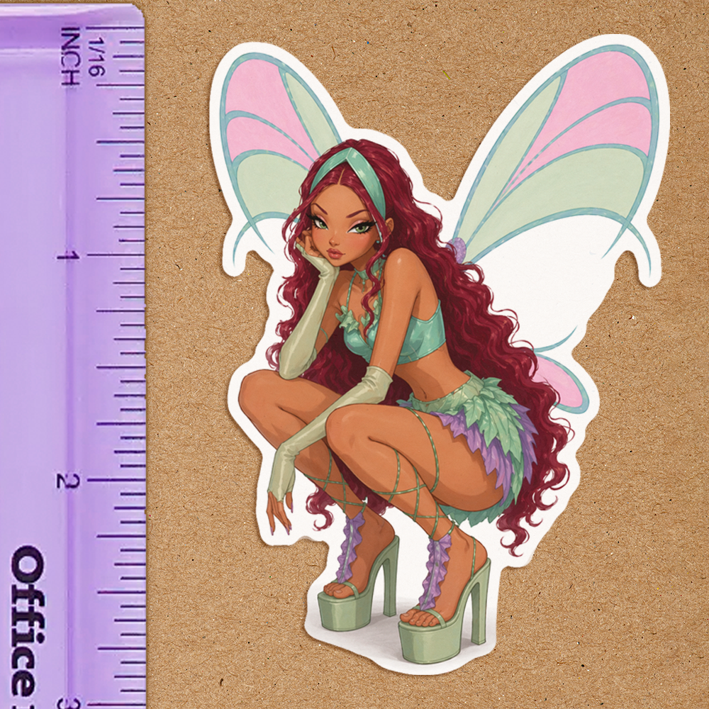 Aisha Winx Waterproof Sticker