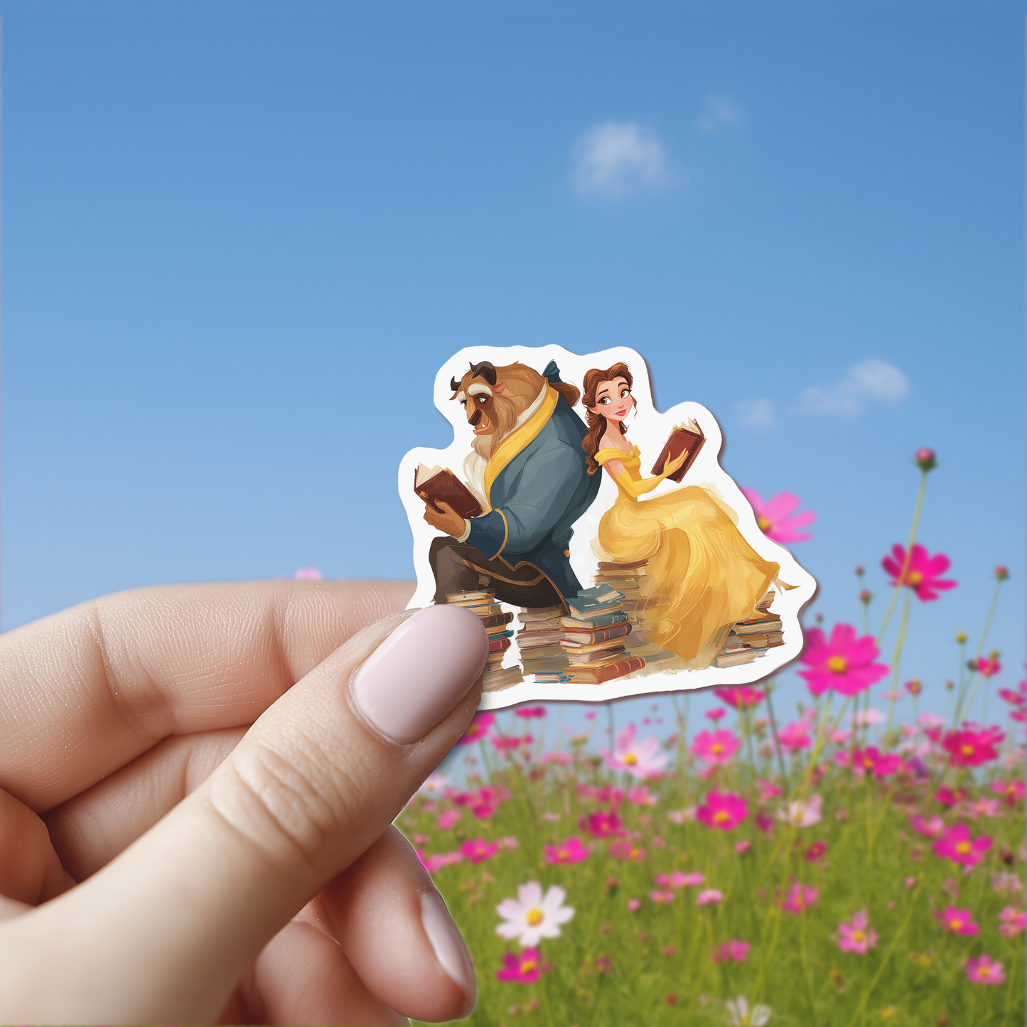 A Tale of Two Readers Stickers Sugary Bliss