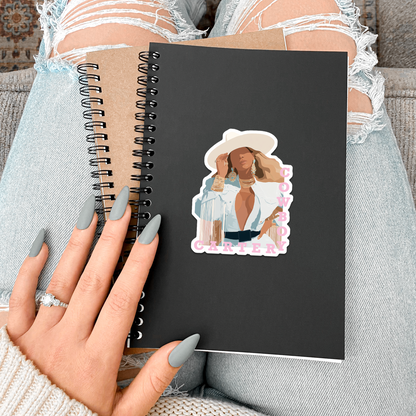 Beyoncé Cowgirl Cowboy Carter Sticker Sugary Bliss