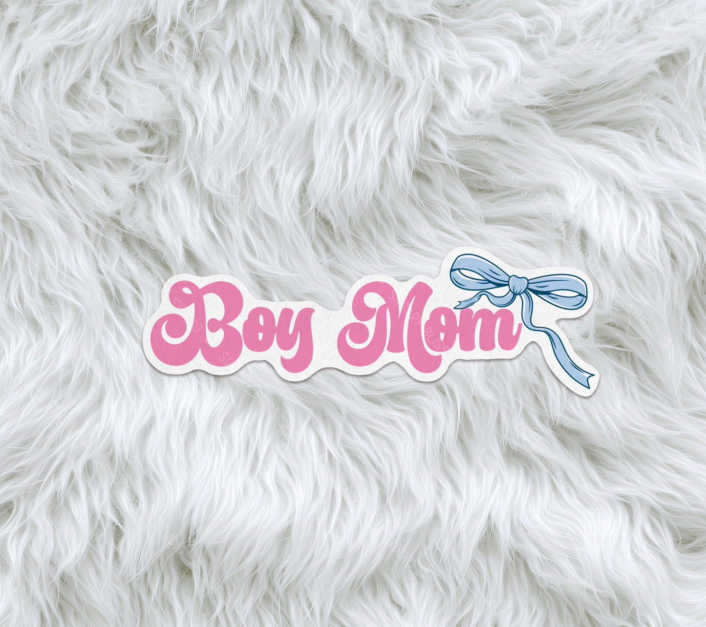 Boy Mom Sticker | iPhone • Laptop • Water Bottle Sugary Bliss