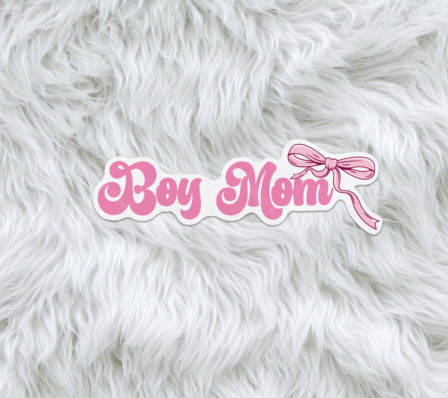 Boy Mom Sticker | iPhone • Laptop • Water Bottle Sugary Bliss