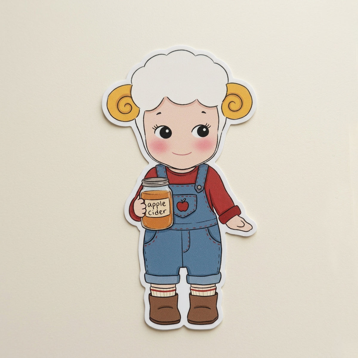 Cherub Fall Lamb