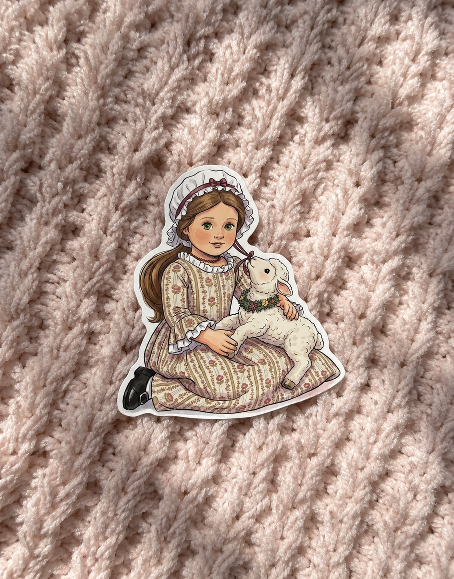 AG Felicity with her Lamb