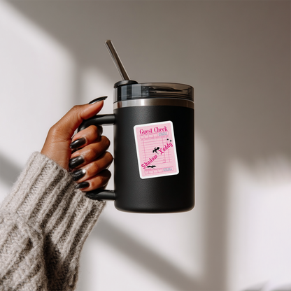 Xaden Riorson Guest Check Kindle Sticker Sugary Bliss