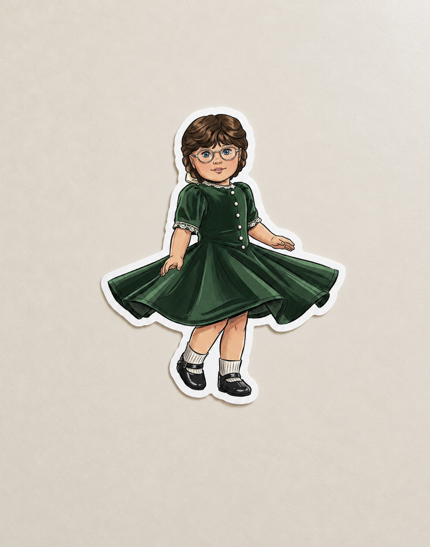 AG Molly McIntyre Evergreen Velvet Dress