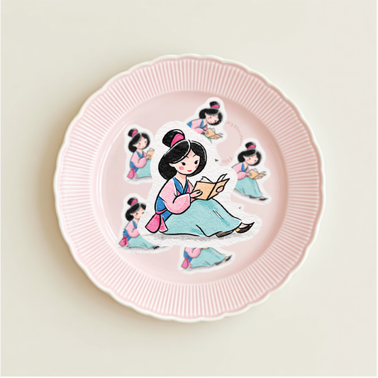 Warrior Princess Mini Bookworm Sticker Set Sugary Bliss