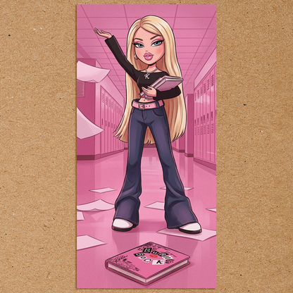 Mean Girls Regina x Bratz Pink Waterproof Sticker Sugary Bliss