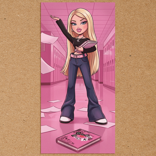 Mean Girls Regina x Bratz Pink Waterproof Sticker Sugary Bliss