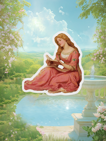 Read & Reverie Sticker Duo