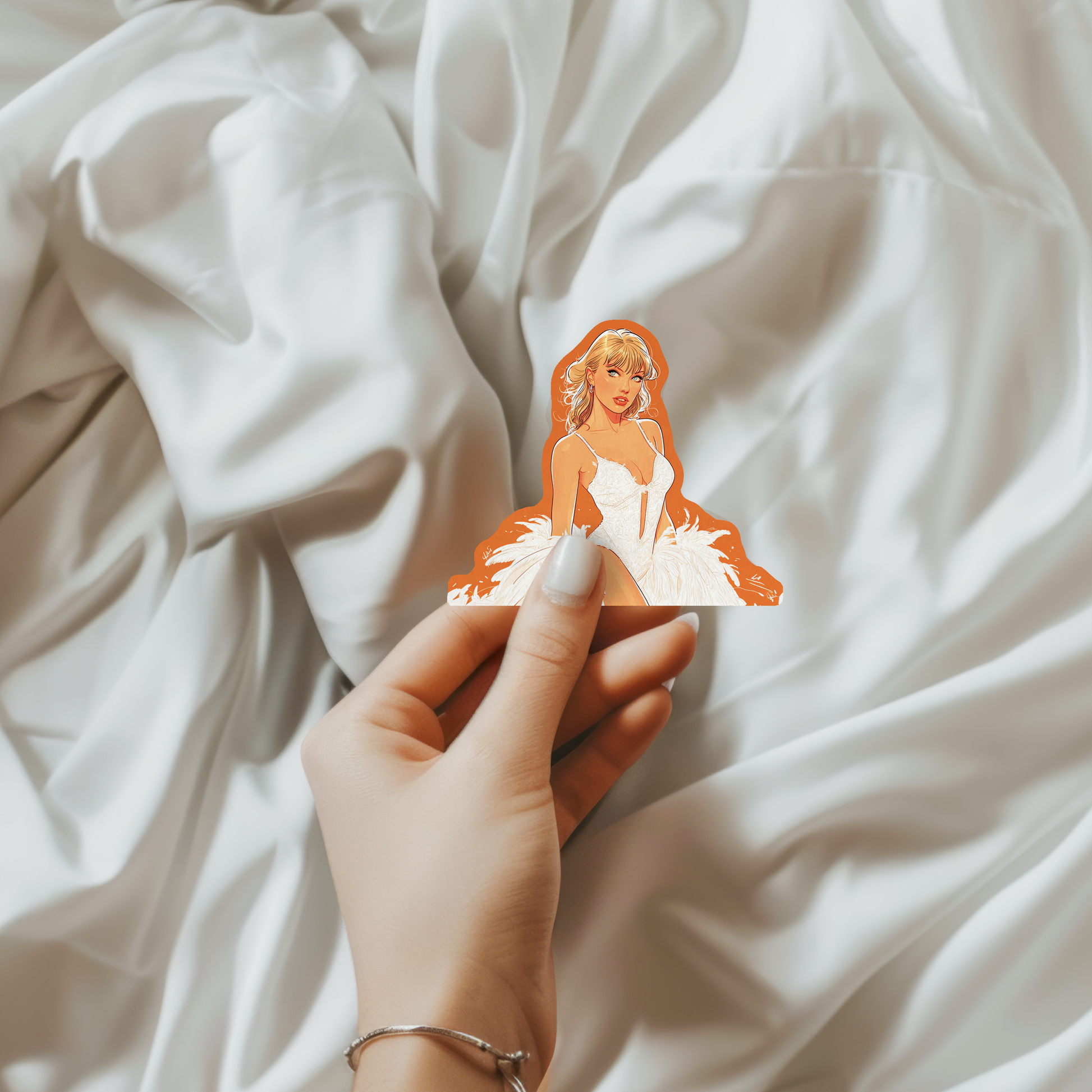 She's a Showgirl Swiftie Era Sticker Sugary Bliss