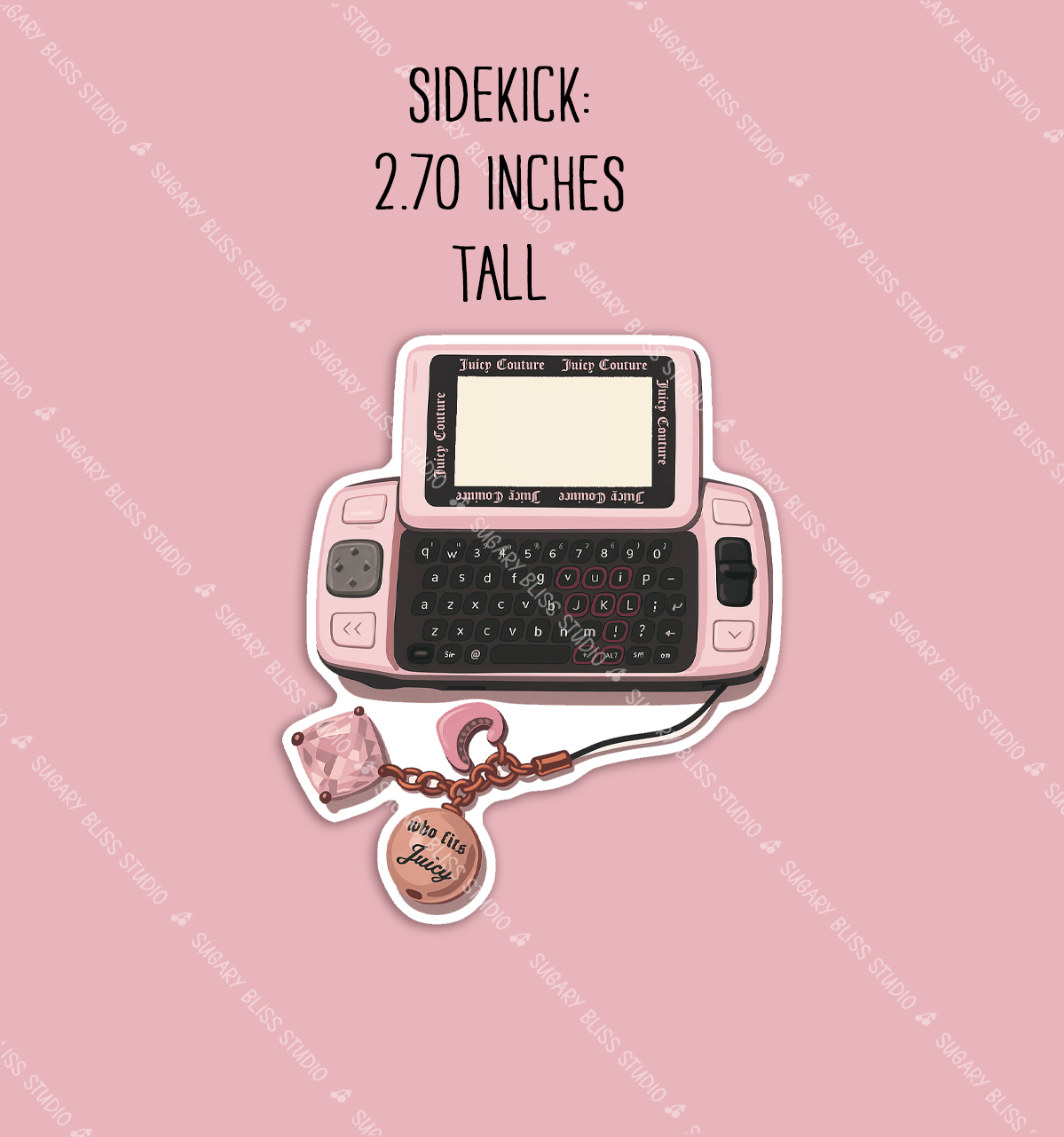 Y2K Black Girl Sticker Set for Water Bottles, Notepads & Laptops Sugary Bliss