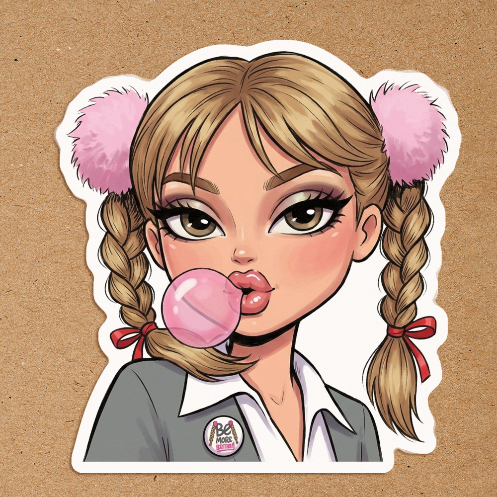 Britney One More Time Waterproof Sticker
