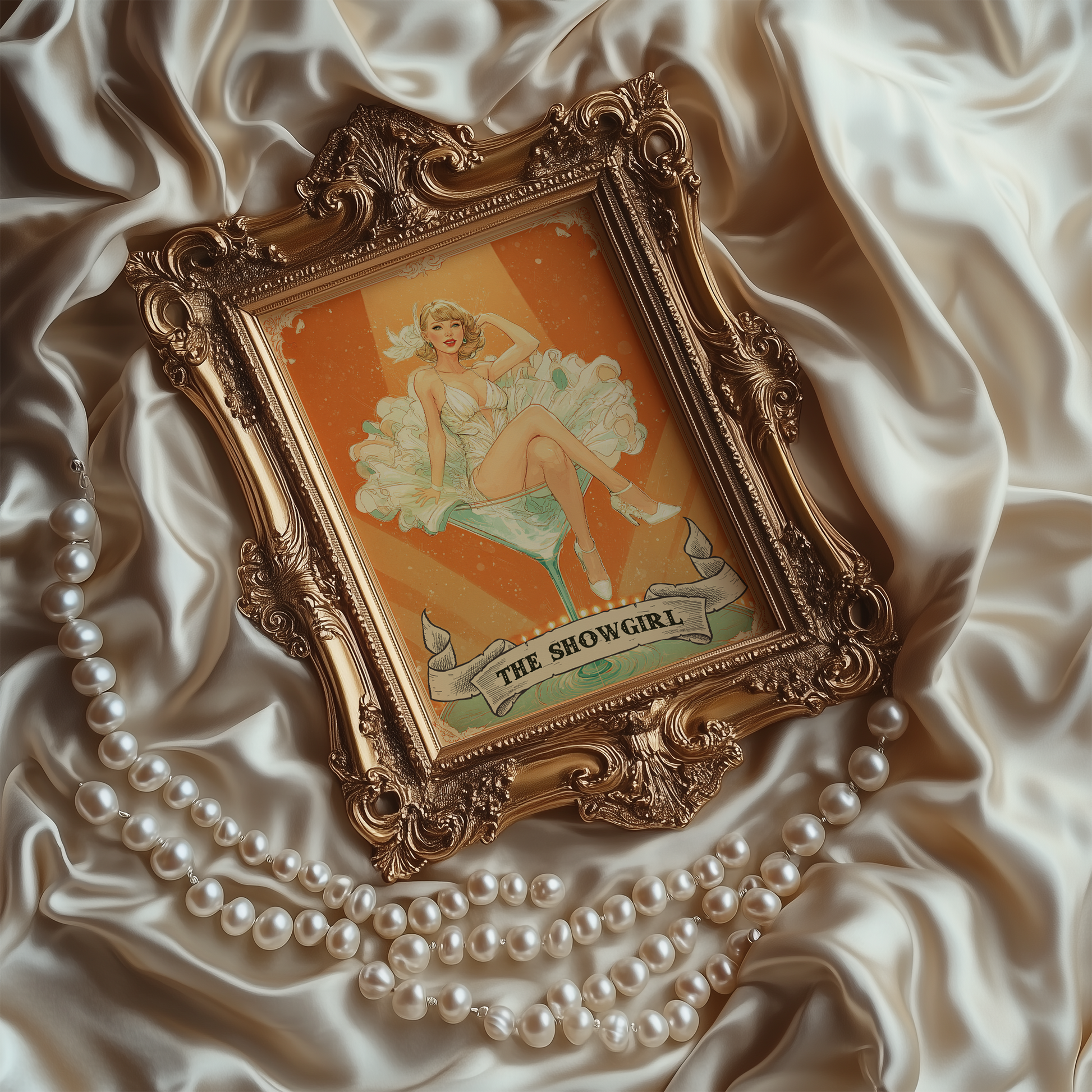 The Showgirl Art Print Sugary Bliss