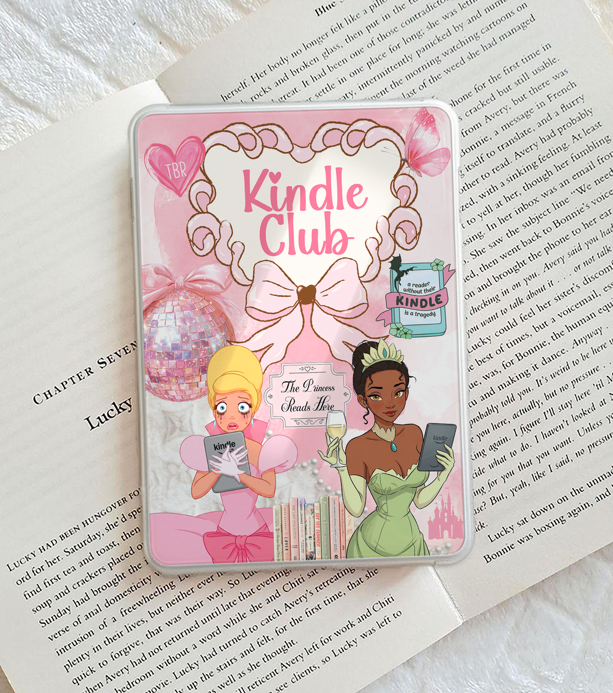 Physical Kindle Insert - Tiana and Lottie