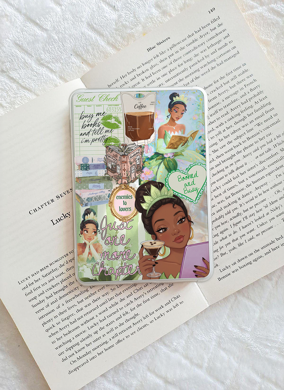 Just One More Chapter Tiana Purple Kindle Insert